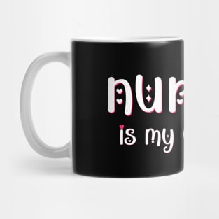 Nursing is my Valentine Mug